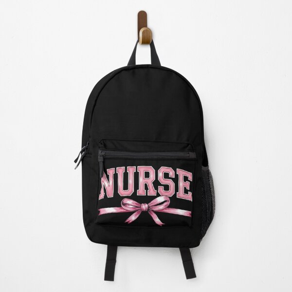 Item preview, Cute Pink Coquette Nurse Bow Varsity Aesthetic designed and sold by Pablo70 Store.