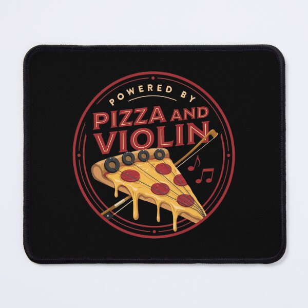 Item preview, Powered by Pizza and Violin - Violin Quotes designed and sold by Art-Arcade6.