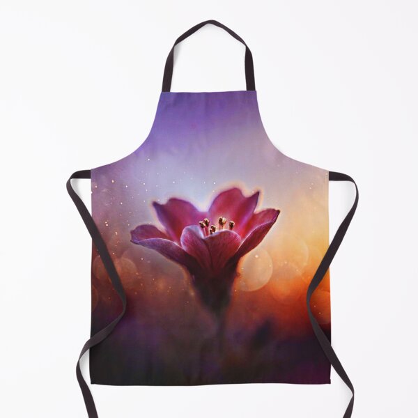 Item preview, Soft Pink Flower at Sunset | Dreamy Floral Wall Art designed and sold by WitchyBotanicaArt.