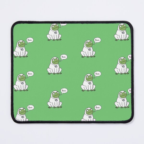 Item preview, Baa – Funny Frog in Sheep Costume Deadpan Humor designed and sold by cladeart.