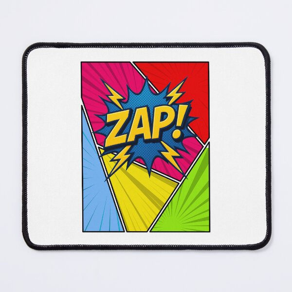 Item preview, ZAP! Retro Comic Sound Effect Pop Art Design designed and sold by CleanDecor.
