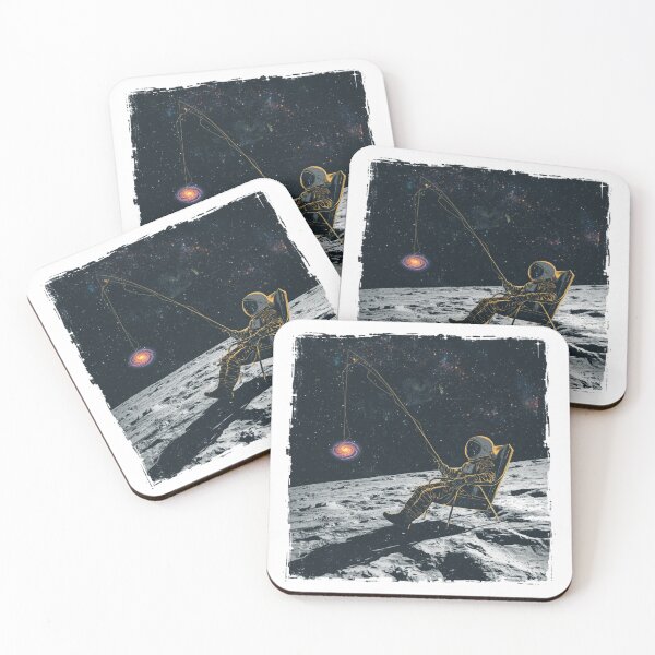 Item preview, Astronaut Fishing On The Moon designed and sold by FuzzDrive.