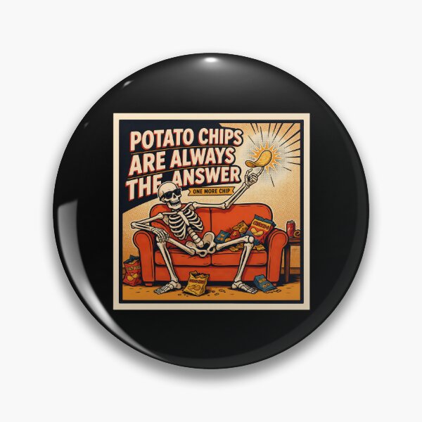 Item preview, Potato Chips Are Always the Answer Funny Just One More Potato Chip designed and sold by Redgiant87x.