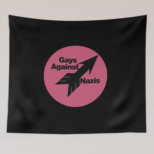 Item preview, gays against nazis designed and sold by remerasnerdas.
