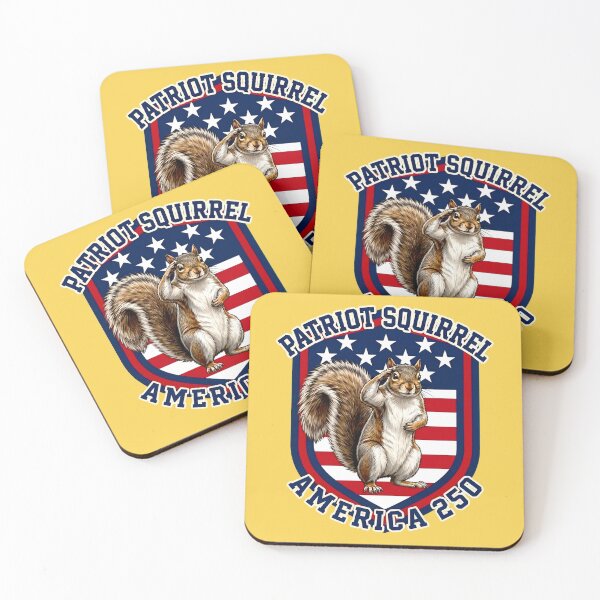 Item preview, Patriot Squirrel: America 250 designed and sold by Finding Source Designs.