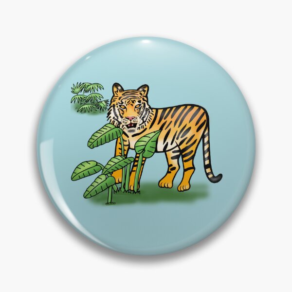 Item preview, Tiger in the forest designed and sold by Daniel Vasco.