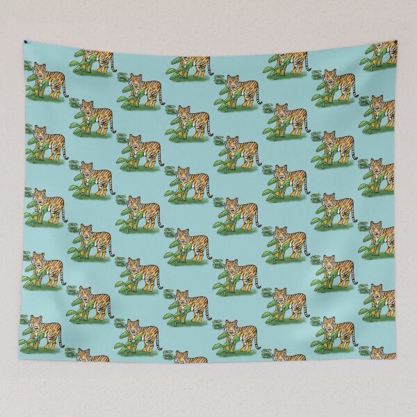 Item preview, Tiger in the forest designed and sold by Daniel Vasco.