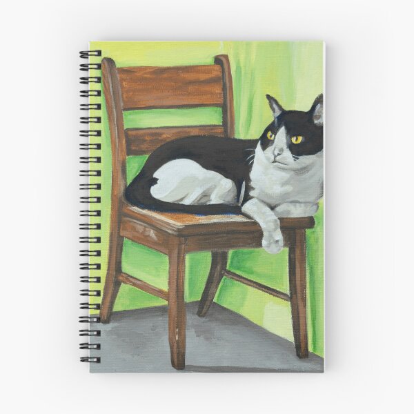 Item preview, Cat on a Chair designed and sold by Quiet Form Design.