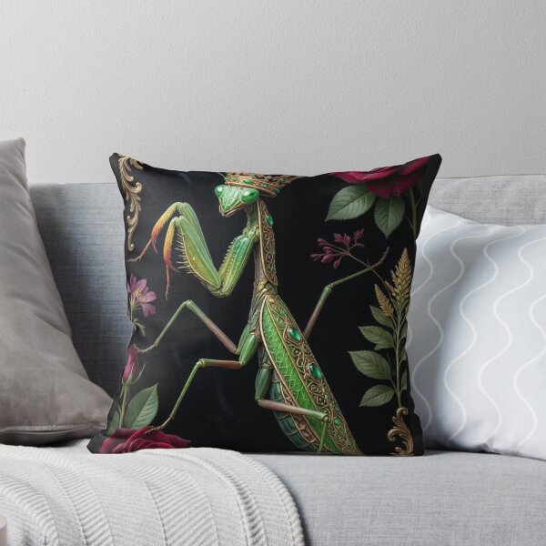 Item preview, Praying Mantis with Roses designed and sold by VelarisMoon.