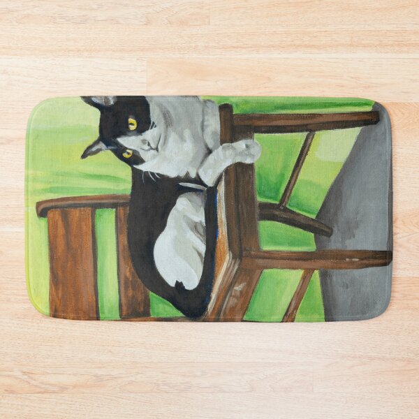 Item preview, Cat on a Chair designed and sold by Quiet Form Design.