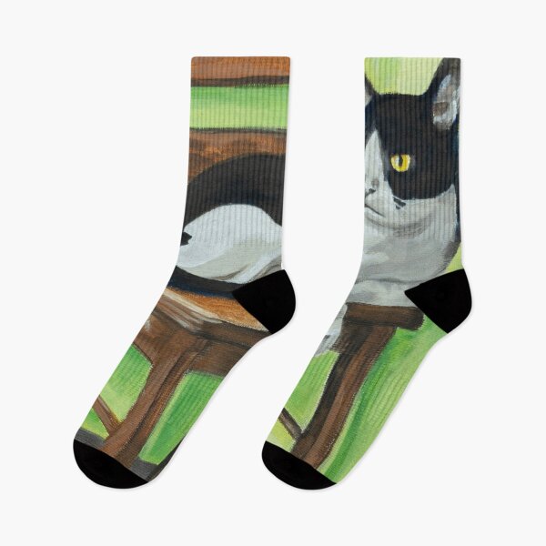Item preview, Cat on a Chair designed and sold by Quiet Form Design.