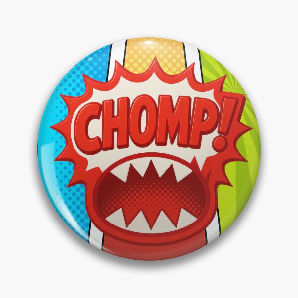 Item preview, CHOMP! Retro Comic Sound Effect Pop Art Design designed and sold by CleanDecor.