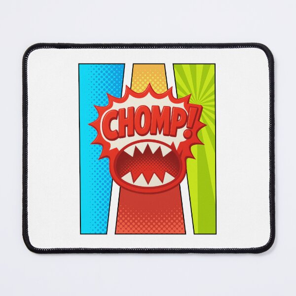 Item preview, CHOMP! Retro Comic Sound Effect Pop Art Design designed and sold by CleanDecor.