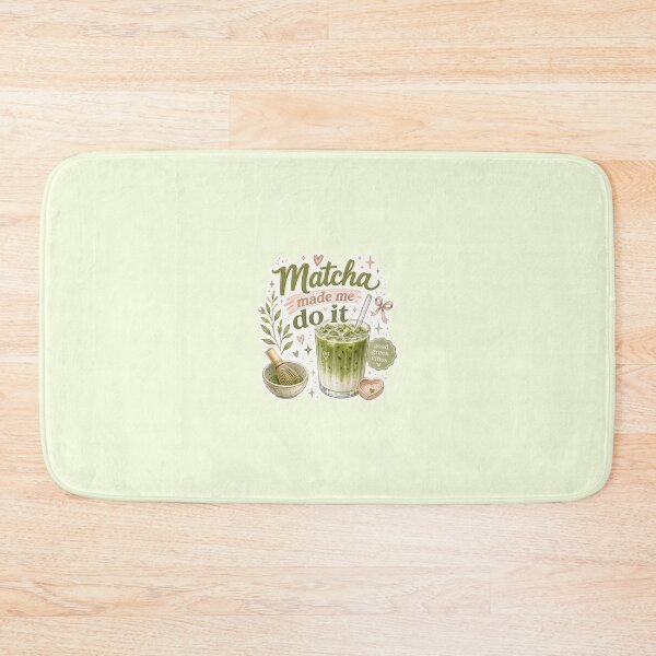 Item preview, Matcha Made Me Do It | Iced Matcha Latte Lover | Cute Coffee Shop Aesthetic Gift designed and sold by My Gluten Free Life UK.