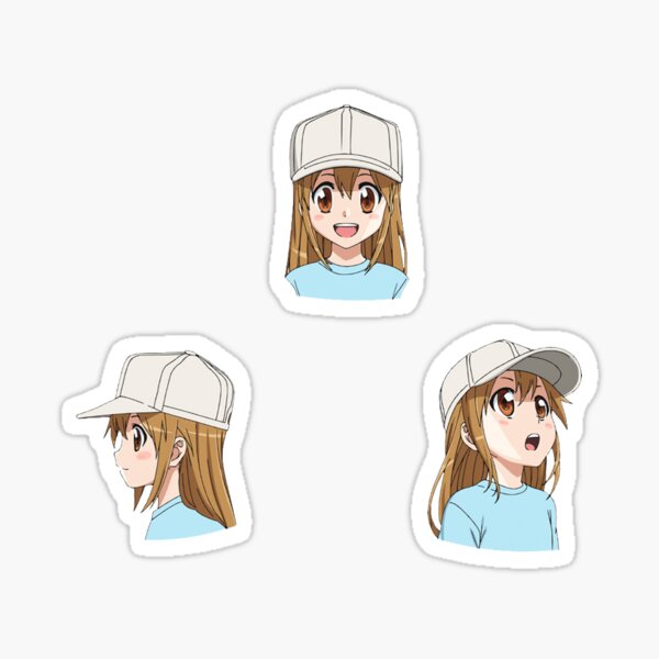 Red Blood Cell & Platelet | Hataraku Saibou (Cells at Work) Sticker for  Sale by Jake Hunter