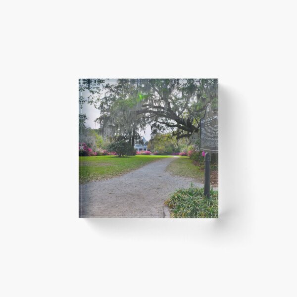 Item preview, Magnolia Plantation Garden Historical Marker designed and sold by LisaWootenPhoto.