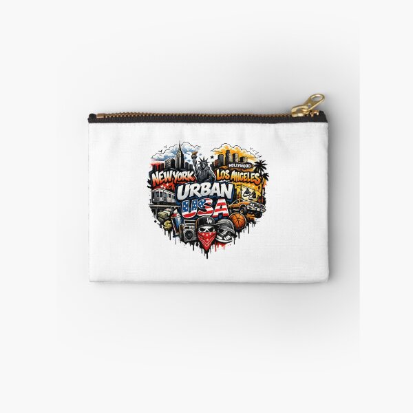 Item preview, Urban USA Street Culture T‑Shirt – New York & Los Angeles Urban Art designed and sold by EdgeSphere.