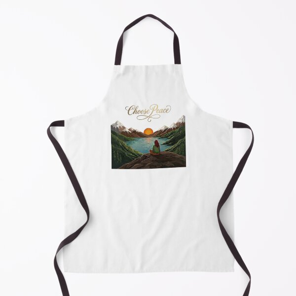 Item preview, Choose Peace : Peaceful Mountain Lake Meditation designed and sold by Northern Glow Art.