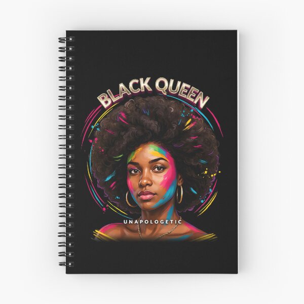 Item preview, African Woman Afro Color Painted Face Vibrant Black History designed and sold by Redgiant87x.