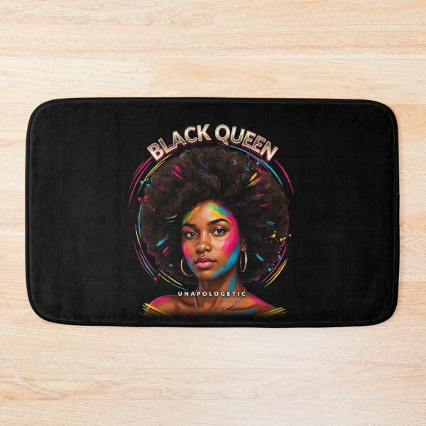 Item preview, African Woman Afro Color Painted Face Vibrant Black History designed and sold by Redgiant87x.