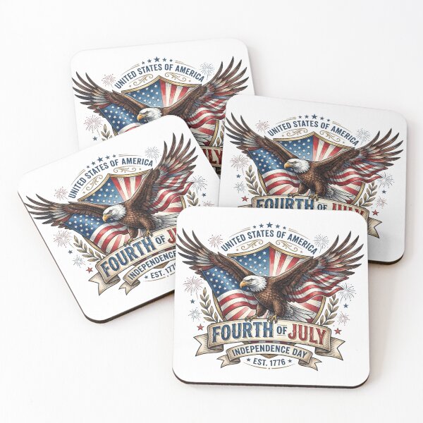 Item preview, Patriotic Eagle – 4th of July Independence Day Design designed and sold by StoneByTheMoon.