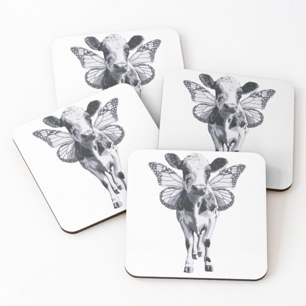 Aperçu de l'œuvre vache féerique au design mignon créée et vendue par BeautyFullMerch.