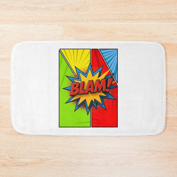 Item preview, BLAM! Retro Comic Sound Effect Pop Art Design designed and sold by CleanDecor.