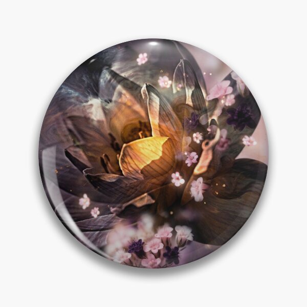 Item preview, Mystical Floral Fusion | Dark Botanical Wall Art designed and sold by WitchyBotanicaArt.