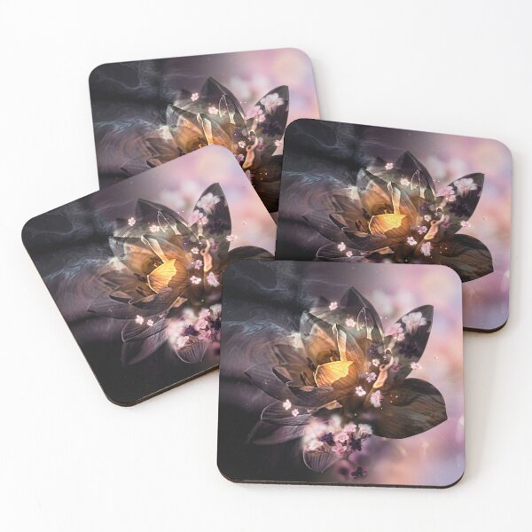 Item preview, Mystical Floral Fusion | Dark Botanical Wall Art designed and sold by WitchyBotanicaArt.