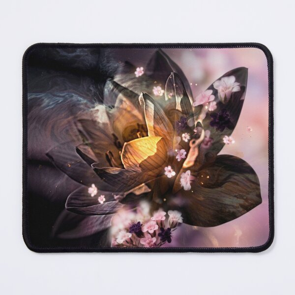 Item preview, Mystical Floral Fusion | Dark Botanical Wall Art designed and sold by WitchyBotanicaArt.