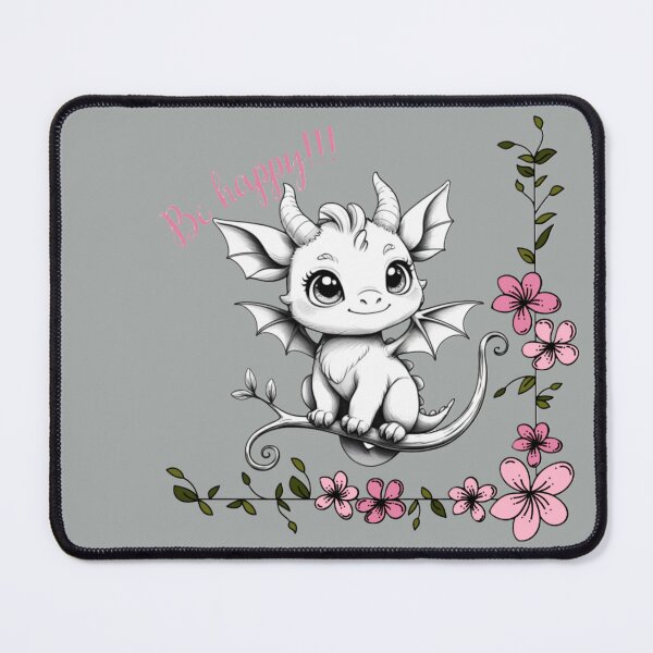 Item preview, Little dragon wishes happiness designed and sold by Universe-of-Merch.