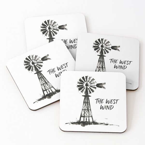 Item preview, Vintage Windmill Farm Illustration designed and sold by vybrex ©.