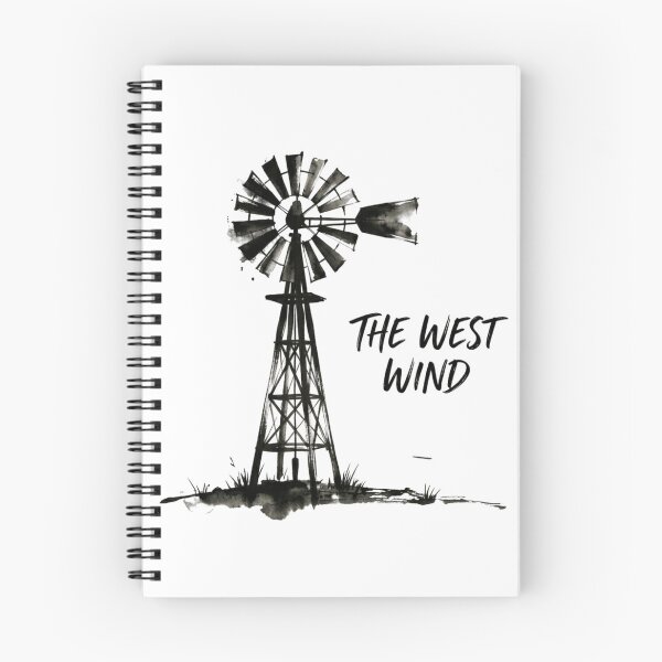 Item preview, Vintage Windmill Farm Illustration designed and sold by vybrex ©.