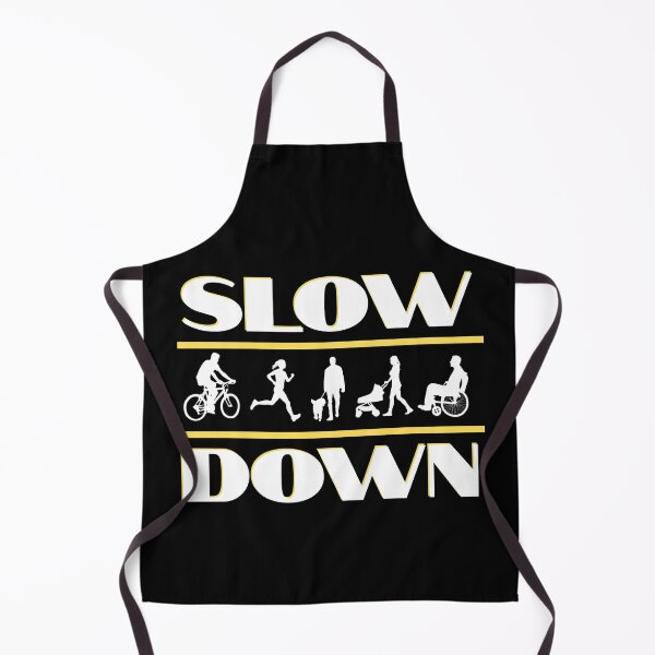 Item preview, Slow Down - Neighborhood Pedestrian Safety Sign | Light Ink Edition designed and sold by SunandShade.