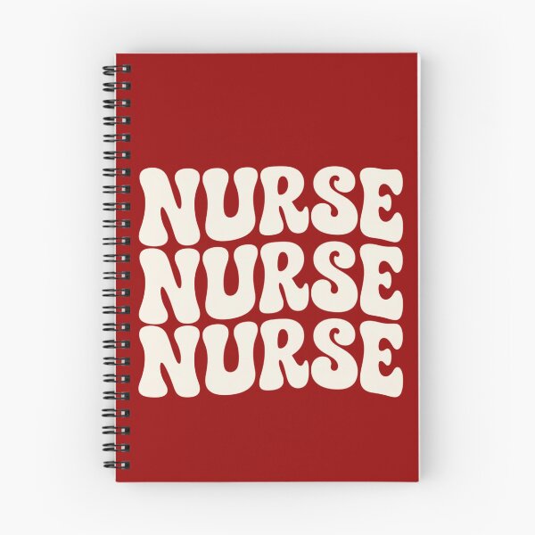 Item preview, Retro Wavy Nurse Repeat Groovy Typography Aesthetic designed and sold by Pablo70 Store.