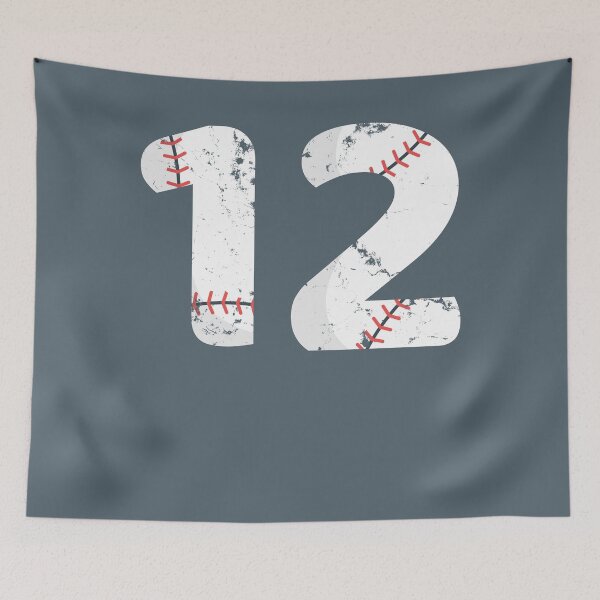 Item preview, 12 Birthday Baseball Vintage Number #12 designed and sold by melsens.