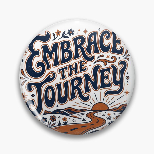 Item preview, Embrace The Journey designed and sold by GrooveAndGlow.
