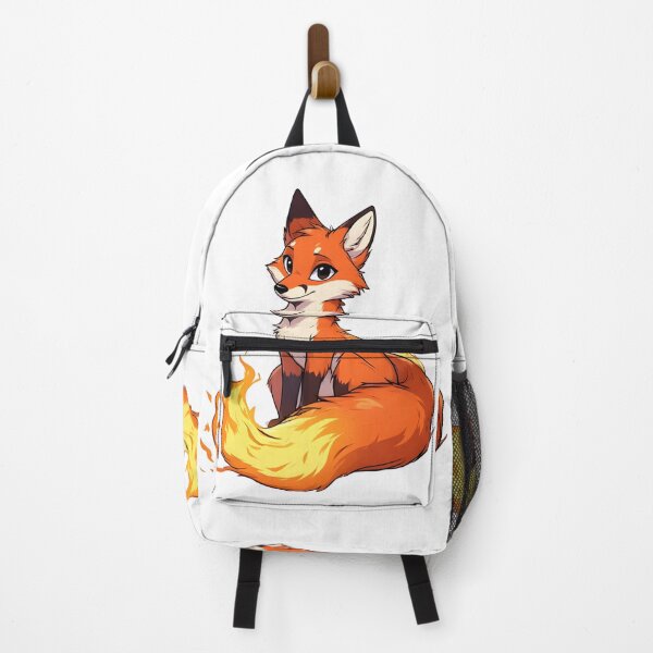 Item preview, Fantasy Fire-Tailed Fox – Cute Cartoon Woodland Character Illustration designed and sold by Karolina’s Cozy Creations.