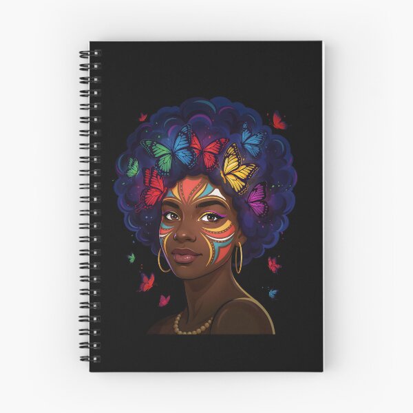 Item preview, African Woman Afro Color Painted Face Artistic Black Queen designed and sold by Redgiant87x.