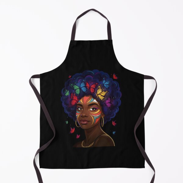 Item preview, African Woman Afro Color Painted Face Artistic Black Queen designed and sold by Redgiant87x.