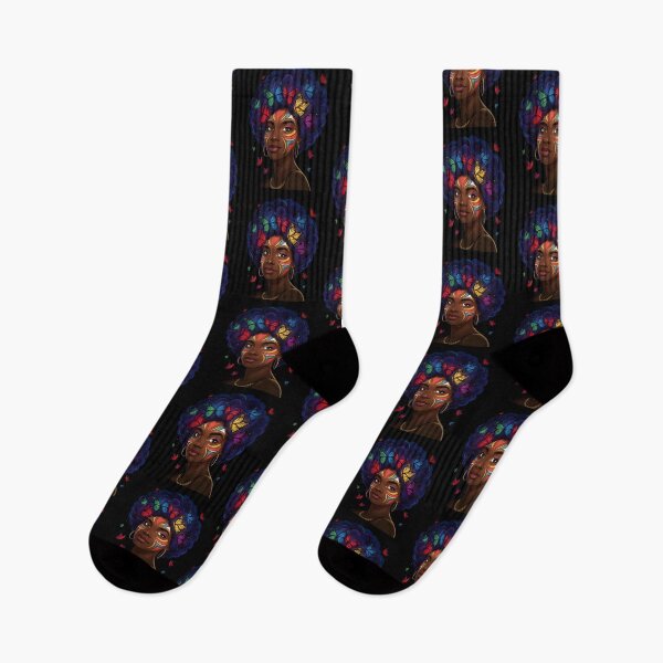 Item preview, African Woman Afro Color Painted Face Artistic Black Queen designed and sold by Redgiant87x.