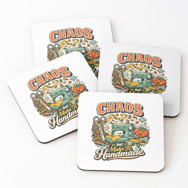 Item preview, Chaos, But Make It Handmade | Funny Sewing Craft Design designed and sold by EverStitchStudio ★★★★★.