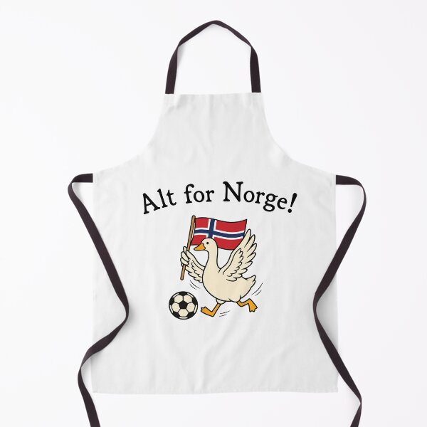 Item preview, Alt for Norge! Norway, Norwegian Pride, Funny Goose designed and sold by littlemiscat.