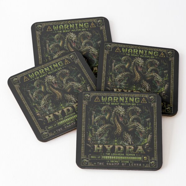 Item preview, Warning: The Beast Multiplies – Hydra | Retro Gaming Inspired Greek Mythology designed and sold by Shabrinox.