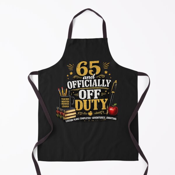 Item preview, RETIRED 65 YEAR OLD TEACHER t designed and sold by GrumpyGrans3.