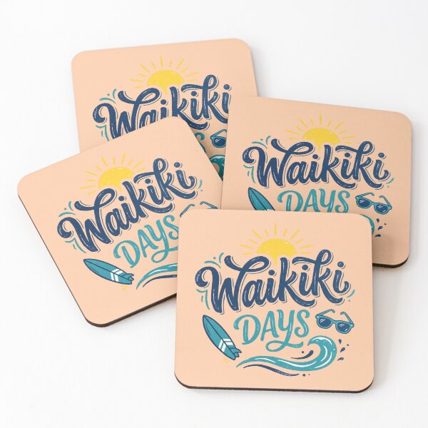 Item preview, Waikiki Days – Hawaiian Vibes Design designed and sold by Sea Gem.