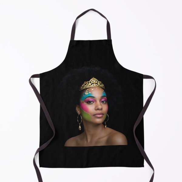 Item preview, African Woman Afro Color Painted Face Modern Afro Art Celebrating Black History designed and sold by Redgiant87x.