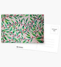 Branches and cherries Postcards