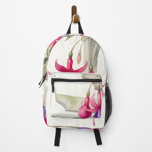 Item preview, Fuchsia 'Dark Eyes' in Wabi-Sabi Watercolor #1 designed and sold by Helios Be. Lavsh.