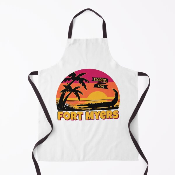 Item preview, Fort Myers Alligator Sunset Retro Florida Travel designed and sold by AntiqueImages.